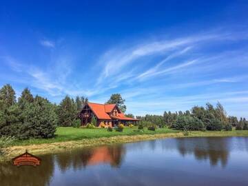 Фото номера Дом с 3 спальнями Апартаменты Vasilevičių Sodyba - Entire Homestead with Sauna г. Piauliai 37